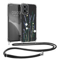 Motorola Moto G34 5G Handykette Wildblumen Lavendel
