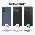 Crystal TPU Hülle für Motorola Edge 50 Pro Transparent