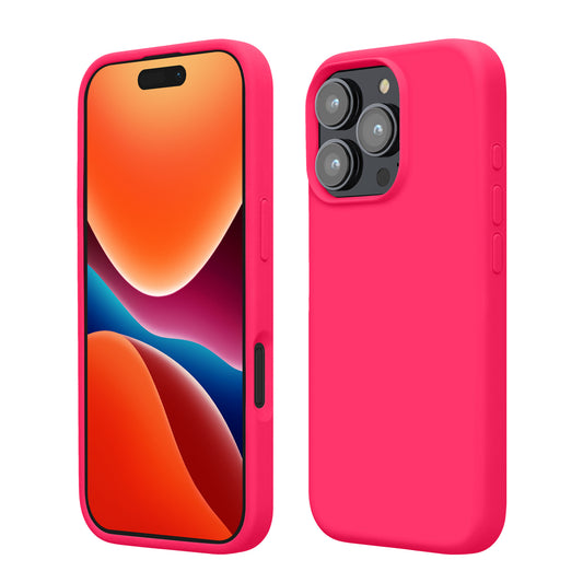 kwmobile Handyhülle für iPhone 16 Pro Hülle, für iPhone 16 Pro Case - Hülle Silikon - kabelloses Laden