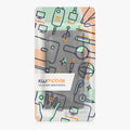 kwmobile Kunstleder Handyhülle kompatibel mit Apple iPhone SE (2022) / SE (2020) / 8 / 7 Hülle - Brieftaschen Schutzhülle aus PU-Leder mit Displayschutz und RFID-Schutz