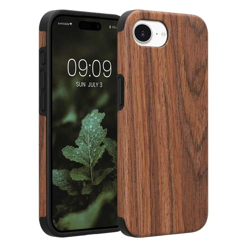 iPhone 17e / iPhone 16e Silikon Handyhülle Braun