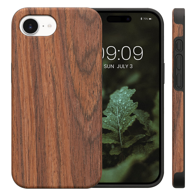 iPhone 17e / iPhone 16e Silikon Handyhülle Braun KWM000022YI001C