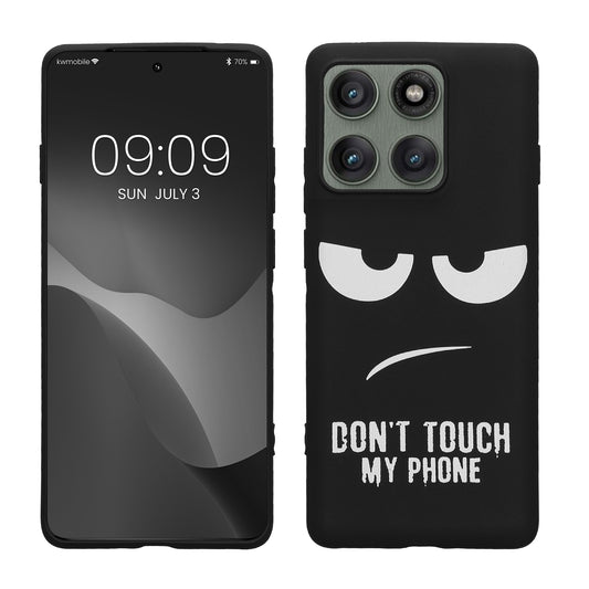 Motorola Edge 60 Pro Silikon Handyhülle Weiß