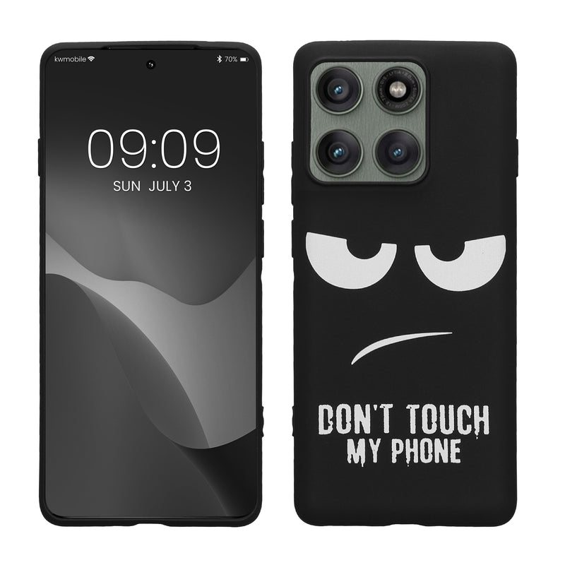 Motorola Edge 60 Pro Silikon Handyhülle Weiß