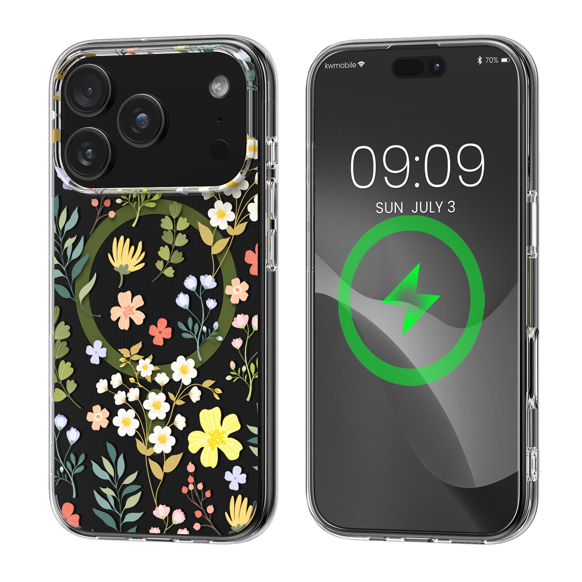 iPhone 18 Pro / iPhone 17 Pro Acryl Handyhülle mit MagSafe Gelb KWM0000234P001C