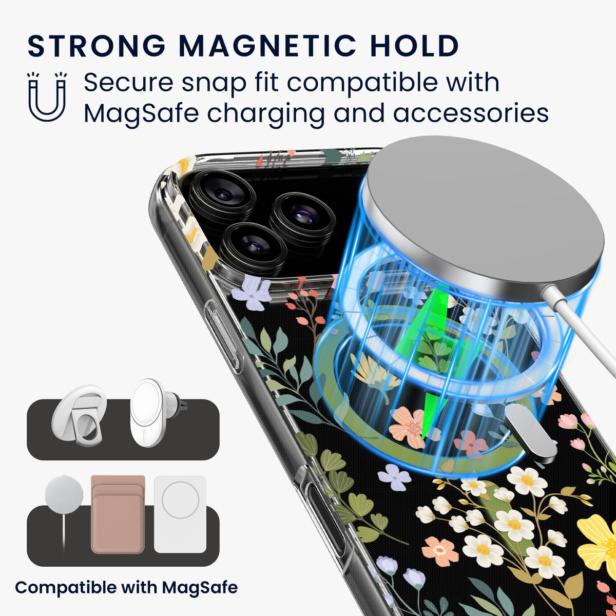 iPhone 18 Pro Max / iPhone 17 Pro Max Acryl Handyhülle mit MagSafe Gelb KWM0000234Q001C