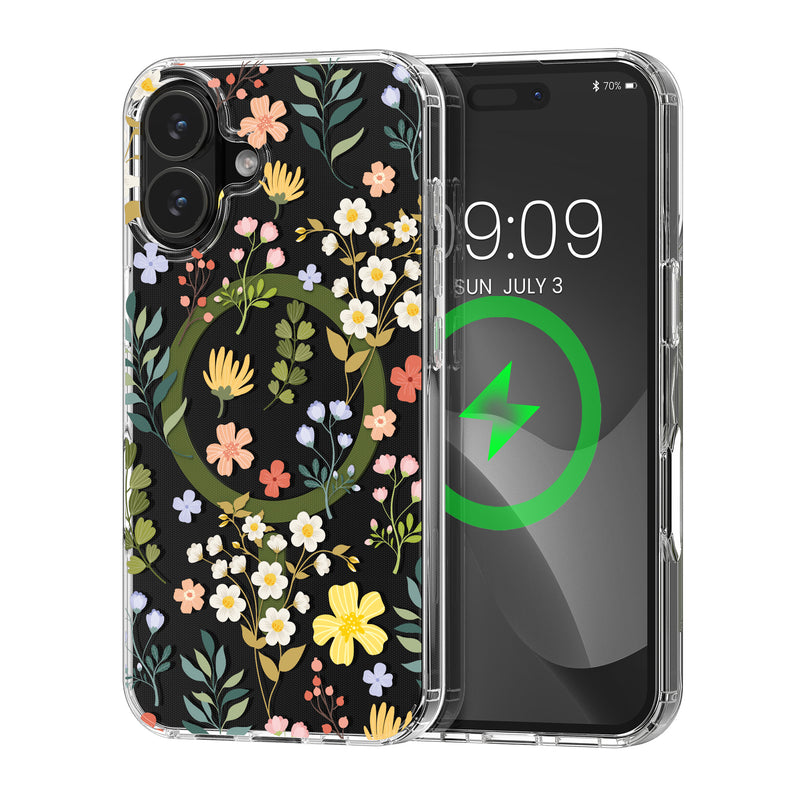 iPhone 16 Acryl Handyhülle mit MagSafe Gelb
