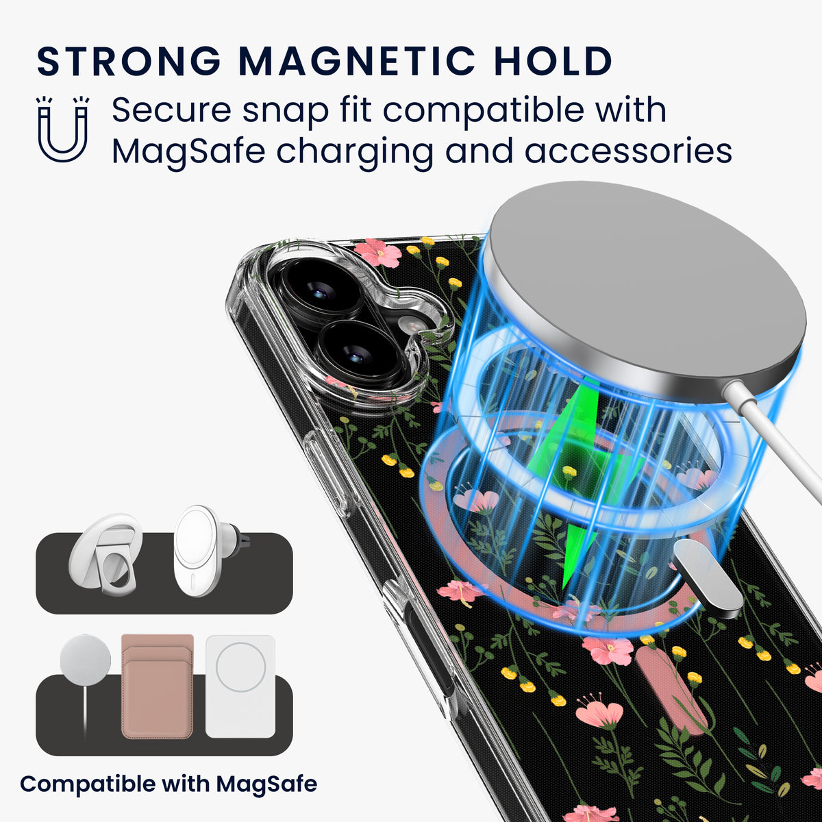 iPhone 16 Acryl Handyhülle mit MagSafe KWM0000234S002C