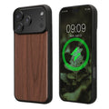 iPhone 18 Pro Max / iPhone 17 Pro Max Holz Handyhülle mit MagSafe Dunkelbraun KWM0000234X001C