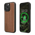 iPhone 16 Pro Max Holz Handyhülle mit MagSafe Dunkelbraun KWM0000235C001C