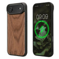 iPhone Air Holz Handyhülle mit MagSafe Dunkelbraun KWM0000235D001C