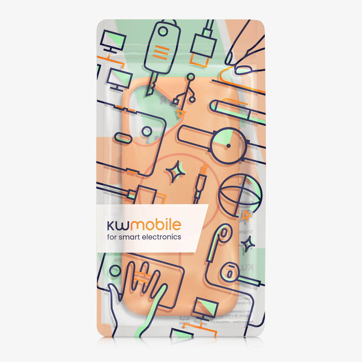 iPhone 17 Handyhülle mit MagSafe mit erhöhtem Rahmen KWM0000235K002C