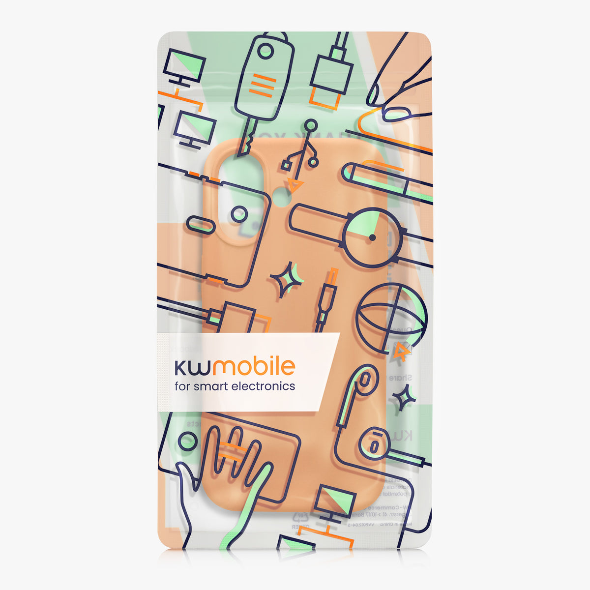 iPhone 17 Silikon Handyhülle mit MagSafe KWM0000235Q002C