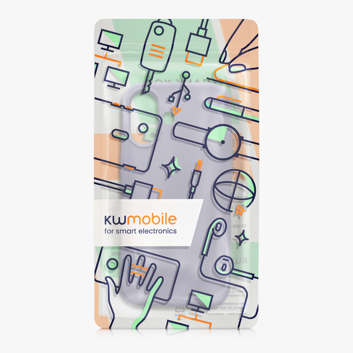 iPhone 17 Silikon Handyhülle mit MagSafe KWM0000235Q004C