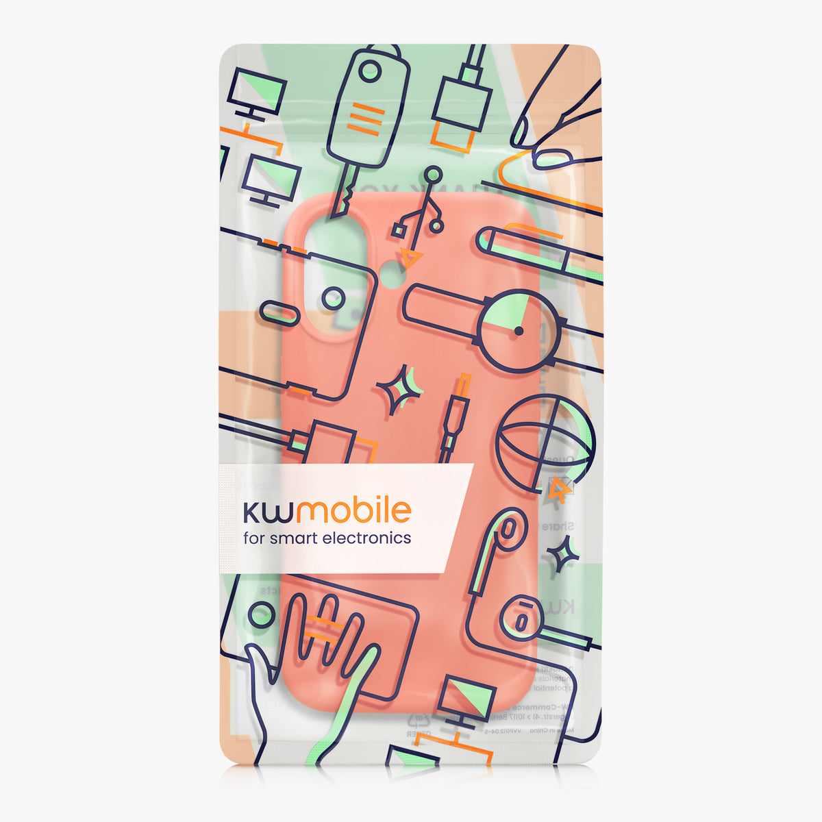 iPhone 17 Silikon Handyhülle mit MagSafe KWM0000235Q005C