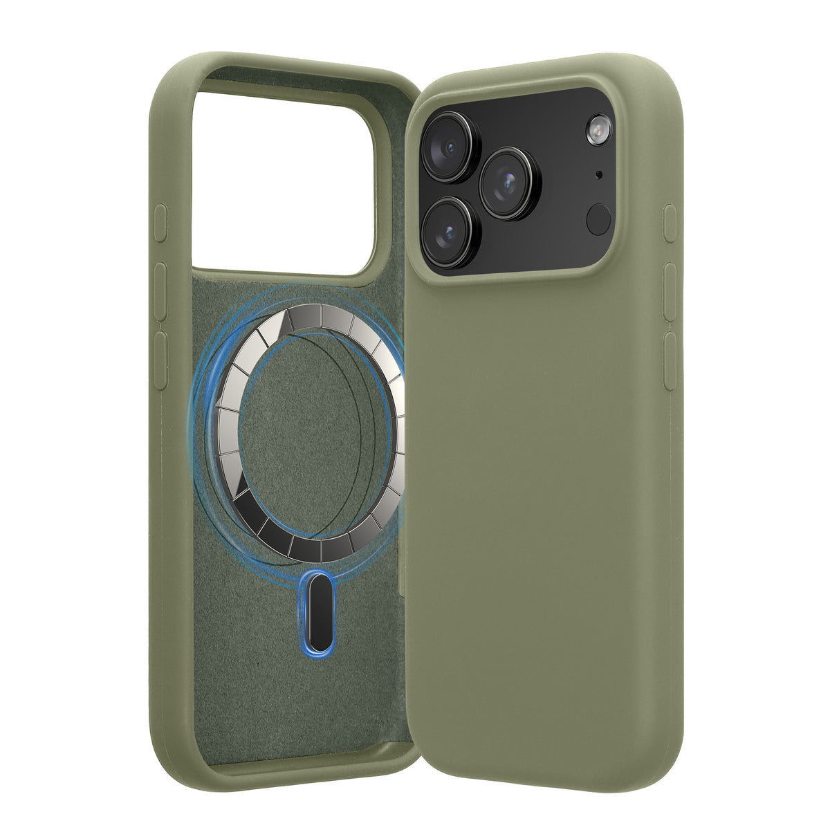 iPhone 18 Pro / iPhone 17 Pro Silikon Handyhülle mit MagSafe KWM0000235R007C