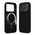 iPhone 18 Pro Max / iPhone 17 Pro Max Silikon Handyhülle mit MagSafe Schwarz