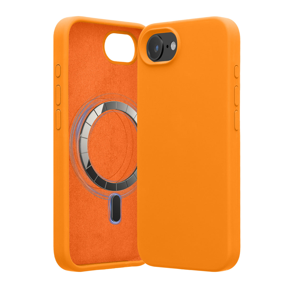 iPhone 17e / iPhone 16e Silikon Handyhülle mit MagSafe KWM0000235T002C