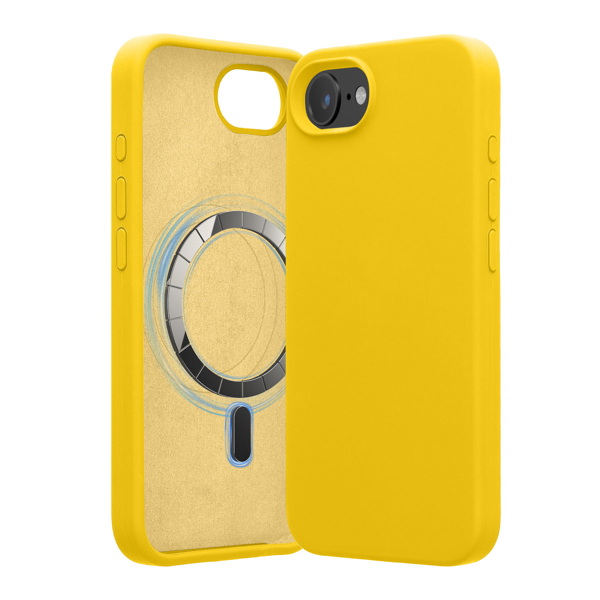 iPhone 17e / iPhone 16e Silikon Handyhülle mit MagSafe KWM0000235T003C