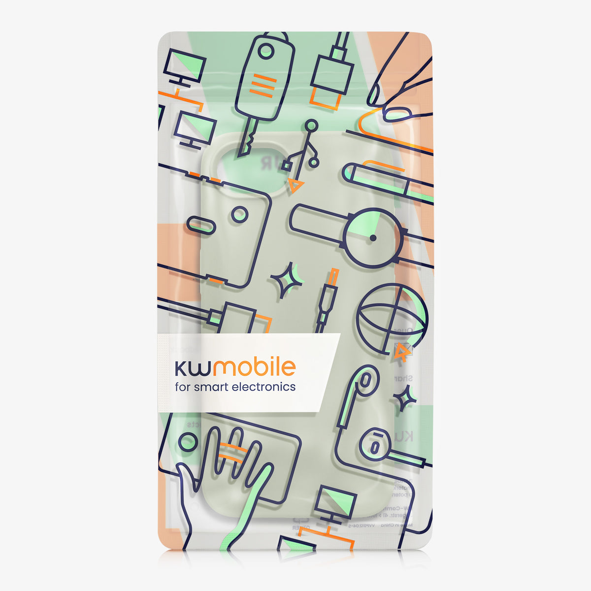 iPhone 17e / iPhone 16e Silikon Handyhülle mit MagSafe KWM0000235T007C