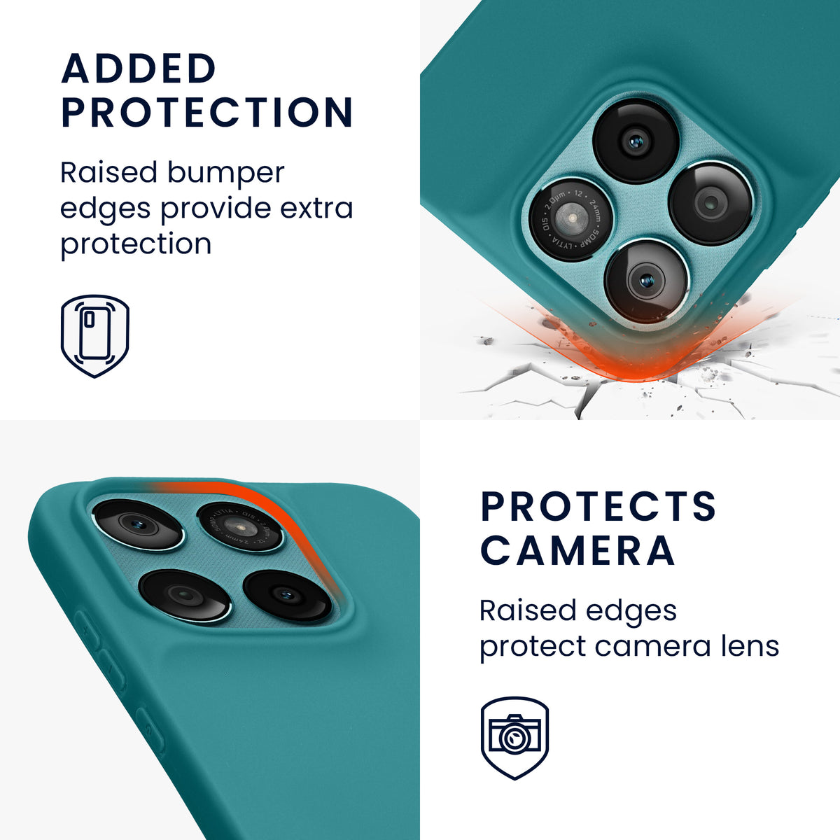 Motorola Moto G67 / G77 / G87 Silikon Handyhülle KWM0000235Y004C
