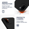 kwmobile Hülle für OnePlus 15R TPU Case - Handyhülle unterstützt kabelloses Laden, flexible Schutzhülle, gummiertes Cover in Schwarz matt Schwarz matt