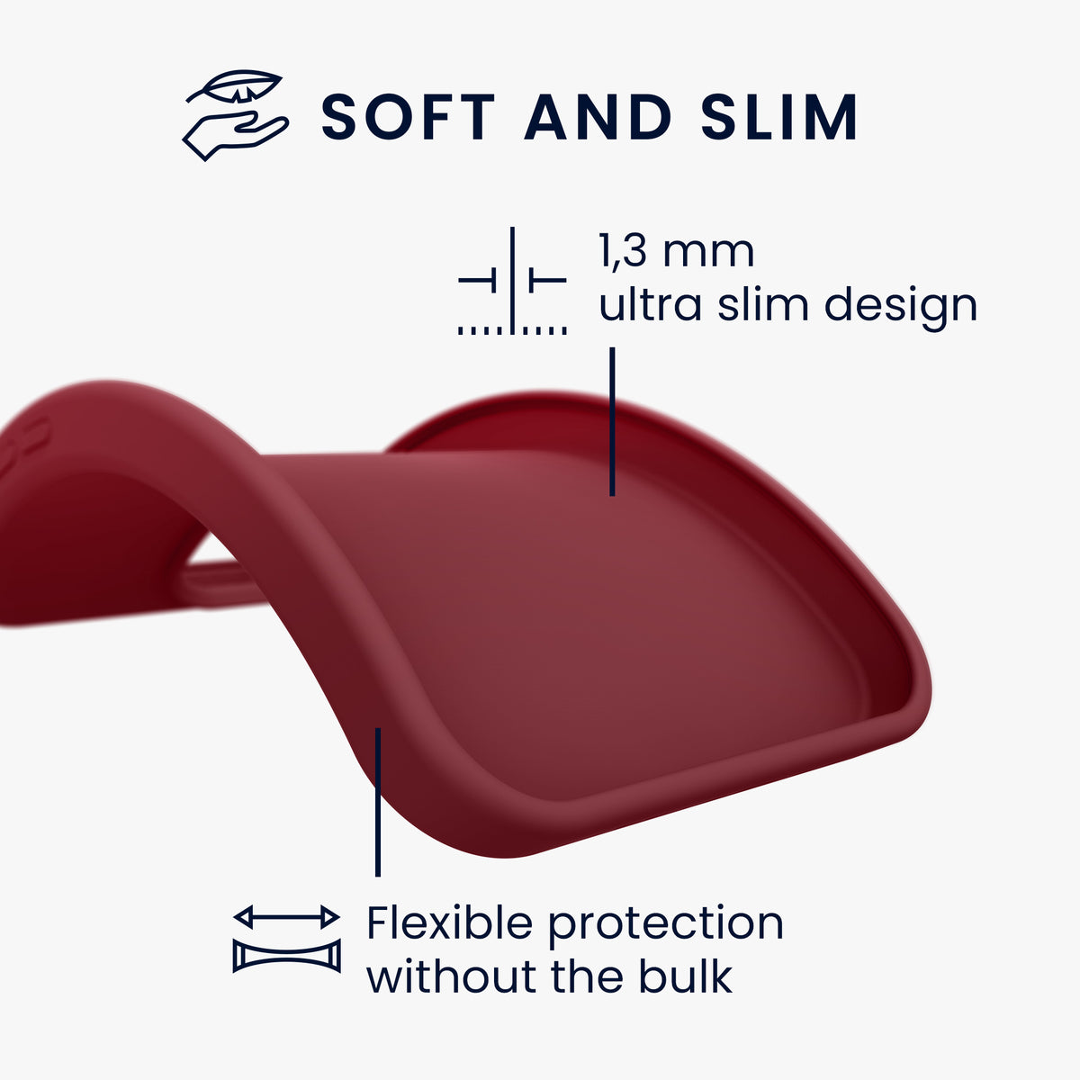kwmobile Hülle für OnePlus 15R TPU Case - Handyhülle unterstützt kabelloses Laden, flexible Schutzhülle, gummiertes Cover in Bordeaux Violett Bordeaux Violett