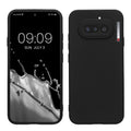 kwmobile Handyhülle für Nothing Phone (4a) Hülle - weiches Handy Silikon Case - Schutzhülle Cover - Schwarz matt Schwarz matt