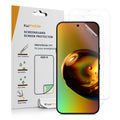 kwmobile 3x Displayschutzfolie kompatibel mit Nothing Phone (4a) Pro Folie - klare Schutzfolien Set in transparent Transparent
