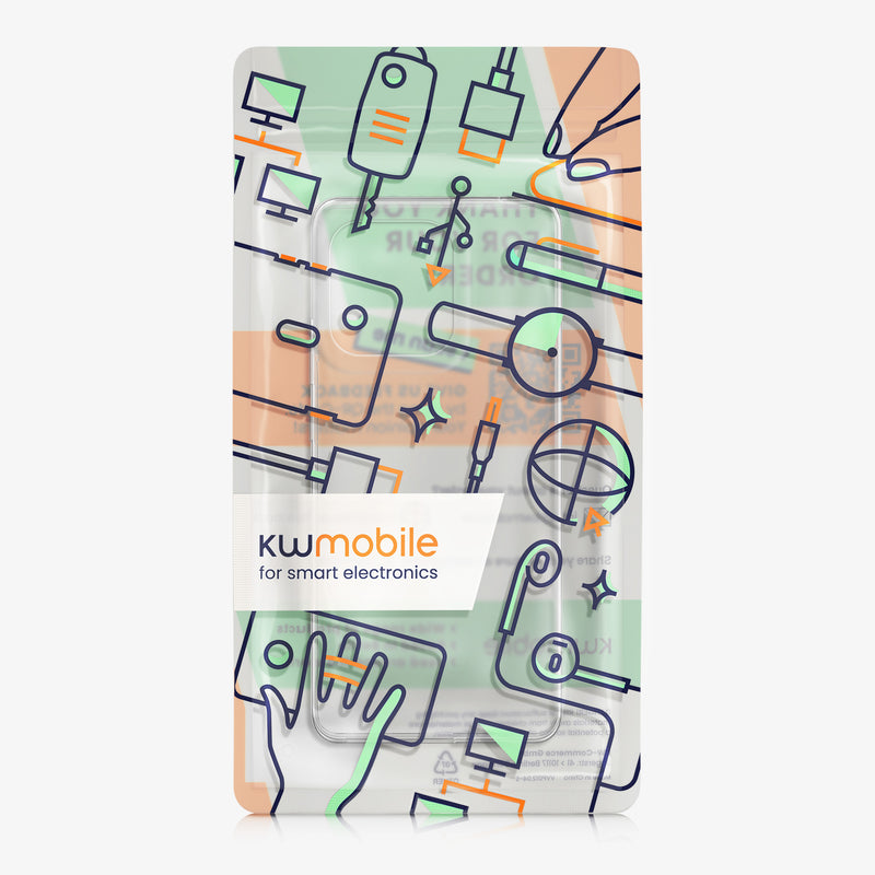kwmobile Hülle kompatibel mit Motorola Edge 70 Pro - Silikon Handyhülle transparent - Handy Case in Transparent Transparent