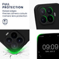 kwmobile Handyhülle für Xiaomi 17T Hülle - weiches Handy Silikon Case - Schutzhülle Cover - Schwarz matt Schwarz matt