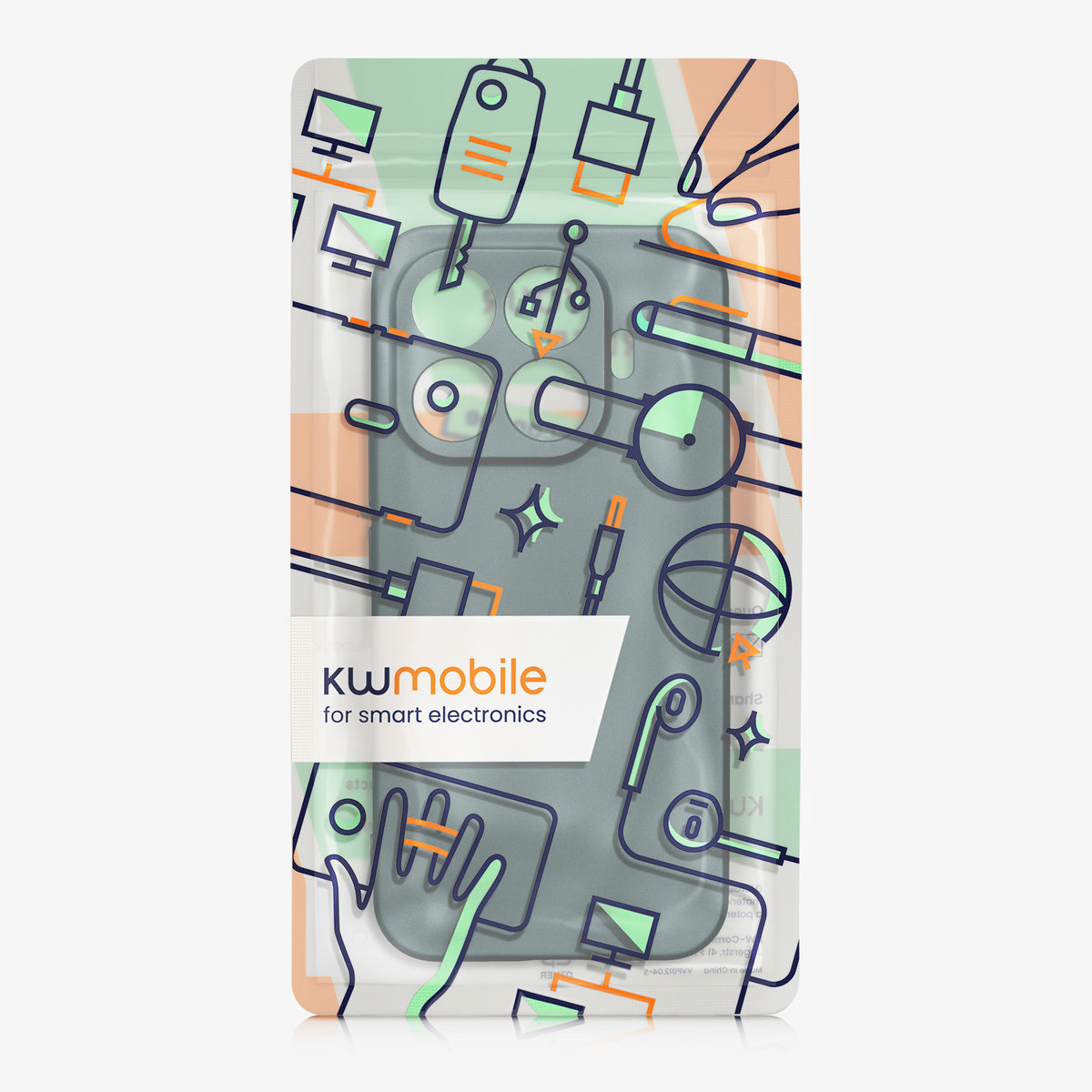 kwmobile Handyhülle für Xiaomi 17T Hülle - weiche Silikon Case metallisch schimmernd - Schutzhülle Cover - Metallic Petrol Metallic Petrol