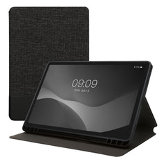 Samsung Galaxy Tab S9 FE Leinen Tablet Hülle mit Standfunktion