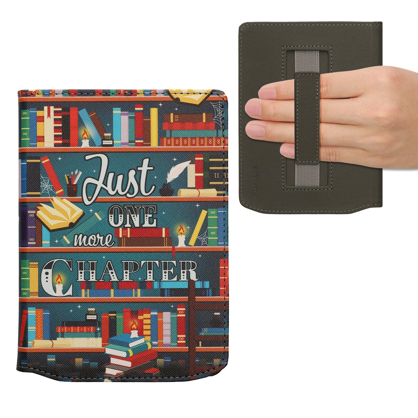 kwmobile Schutzhülle für Pocketbook Verse / Verse Lite / Verse Pro / Color / Vivlio Light/Light HD Hülle - eReader Flip
