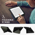 kwmobile Schutzhülle für Kobo Kobo Libra Colour / Tolino Vision Color Hülle - Kunstleder Case - eReader Klapphülle