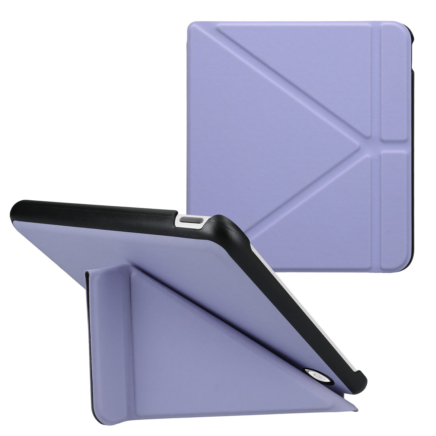kwmobile Schutzhülle für Kobo Kobo Libra Colour / Tolino Vision Color Hülle - Kunstleder Case - eReader Klapphülle