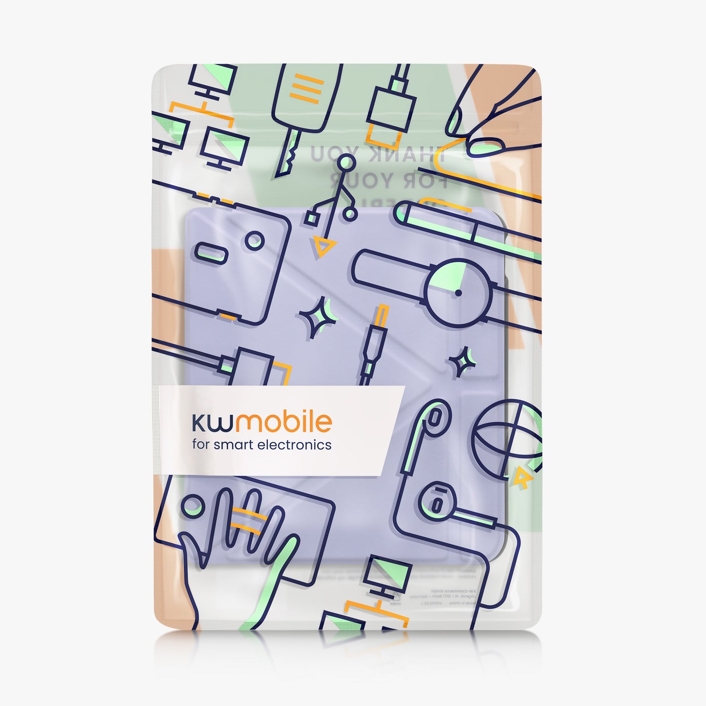 kwmobile Schutzhülle für Kobo Kobo Libra Colour / Tolino Vision Color Hülle - Kunstleder Case - eReader Klapphülle