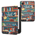 eReader Flip Case für Kobo Clara BW / Clara Colour / Tolino Shine (5) / Shine Color mit Auto-Sleep Lesendes Mädchen