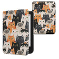 eReader Flip Case für Kobo Clara BW / Clara Colour / Tolino Shine (5) / Shine Color mit Auto-Sleep Lesendes Mädchen