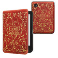 eReader Flip Case für Kobo Clara BW / Clara Colour / Tolino Shine (5) / Shine Color mit Auto-Sleep Lesendes Mädchen