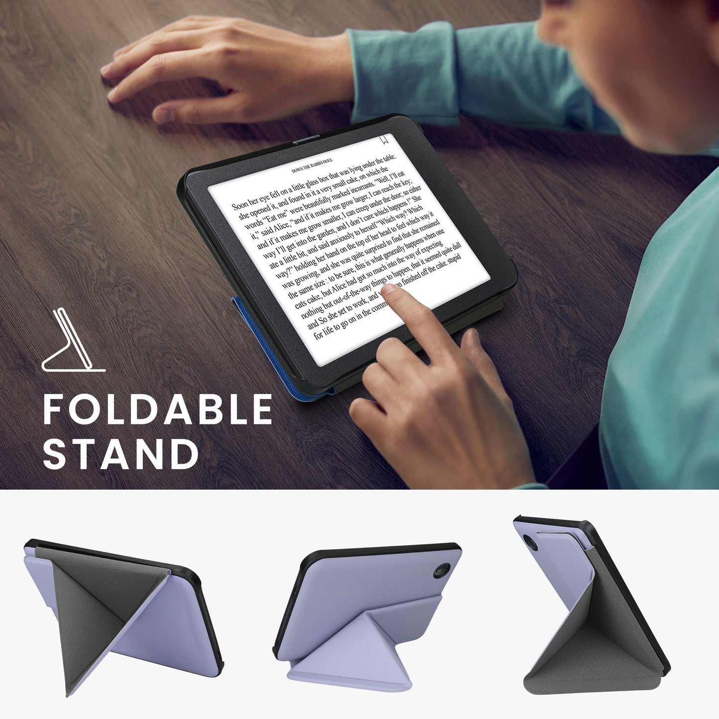 kwmobile Schutzhülle für Kobo Clara BW / Clara Colour / Tolino Shine (5) / Shine Color Hülle - Kunstleder Case