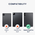 kwmobile Hülle kompatibel mit Xiaomi Redmi Pad Pro Hülle Tablet Cover