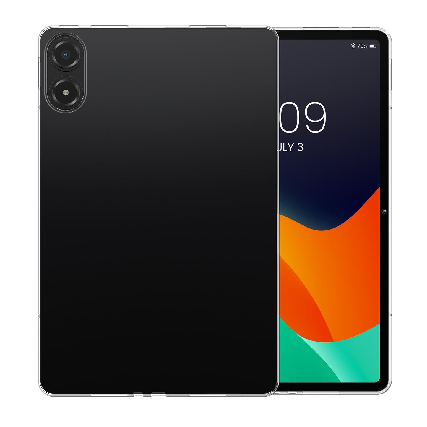 kwmobile Hülle kompatibel mit Xiaomi Redmi Pad Pro Hülle - weiches TPU Silikon Case transparent - Tablet Cover Transparent Transparent  