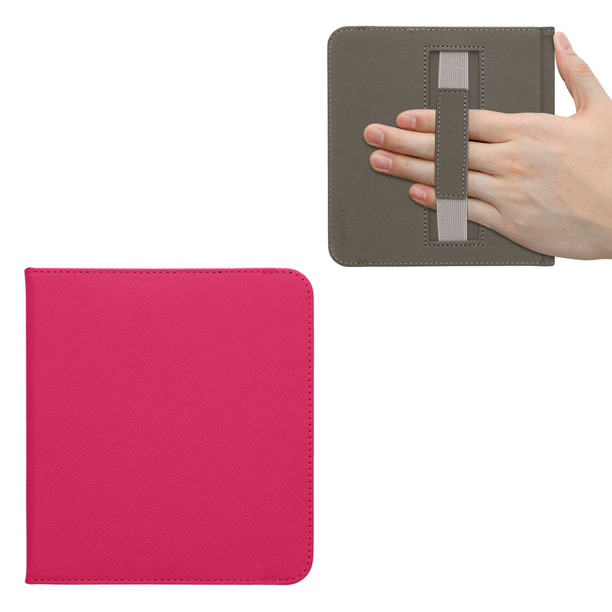 Klapphülle für eReader mit Handschlaufe