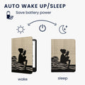 kwmobile Schutzhülle für Amazon Kindle Paperwhite (2024)/Colorsoft Hülle - eReader Flip Case mit Handschlaufe und Auto Sleep Funktion
