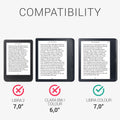 kwmobile Hülle kompatibel mit Kobo Kobo Libra Colour / Tolino Vision Color - eReader Schutzhülle Cover Case