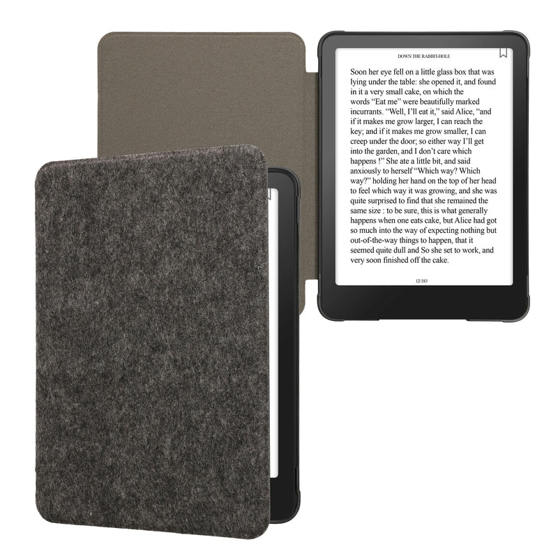 Filzstoff Hülle kompatibel mit Amazon Kindle Paperwhite (2024)/Colorsoft