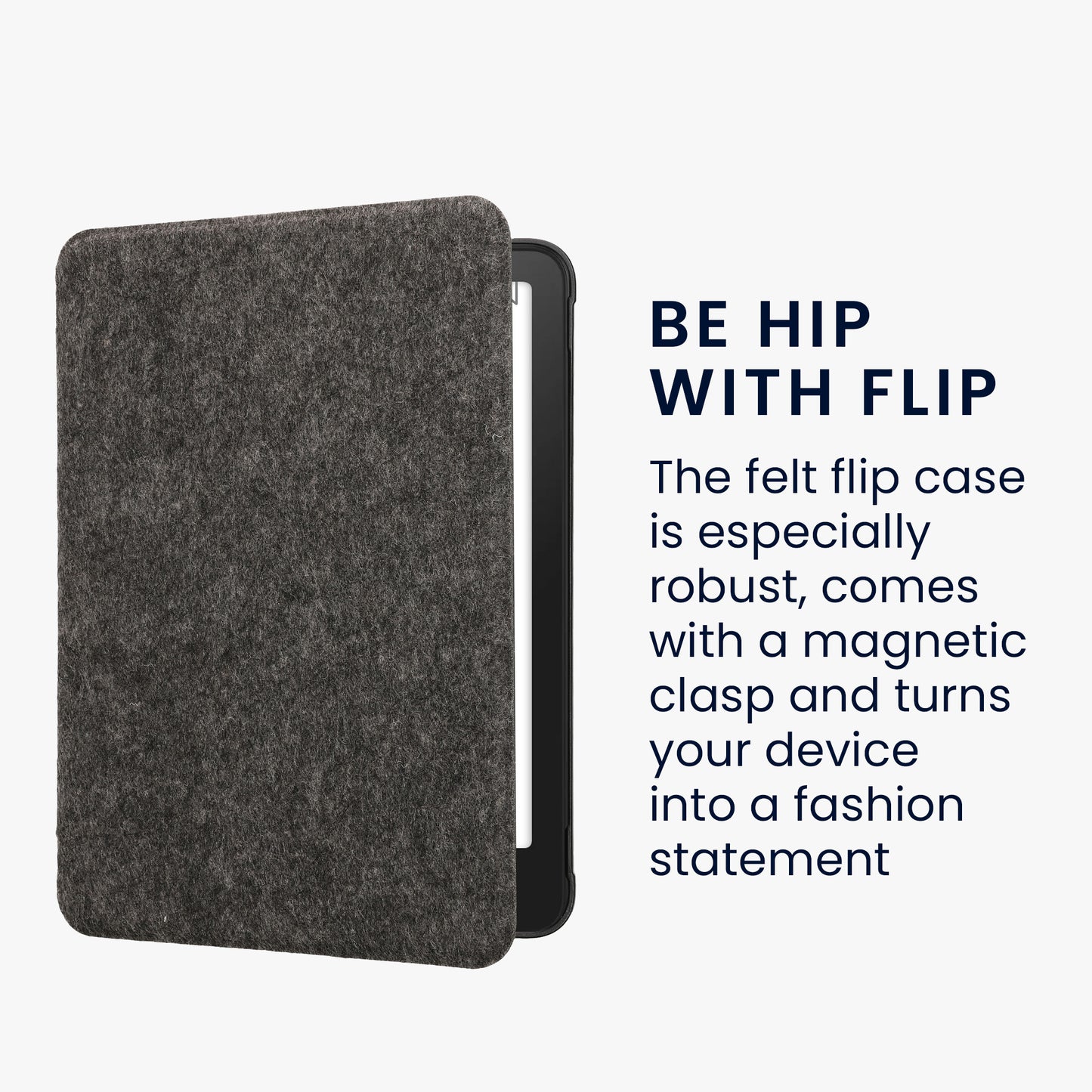 Filzstoff Hülle kompatibel mit Amazon Kindle Paperwhite (2024)/Colorsoft