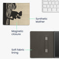 Amazon Kindle Scribe 11" (2025) Kunstleder eReader Hülle mit Auto Sleep mit Handschlaufe KWM0000243B001C