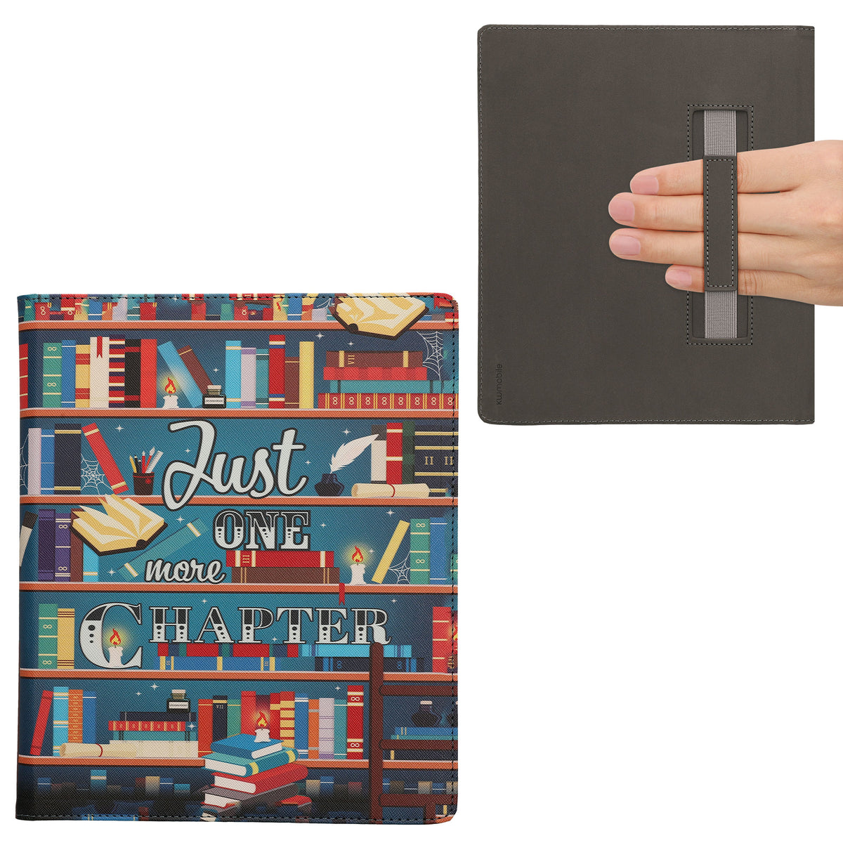 Amazon Kindle Scribe 11" (2025) Kunstleder eReader Hülle mit Auto Sleep mit Handschlaufe KWM0000243B002C